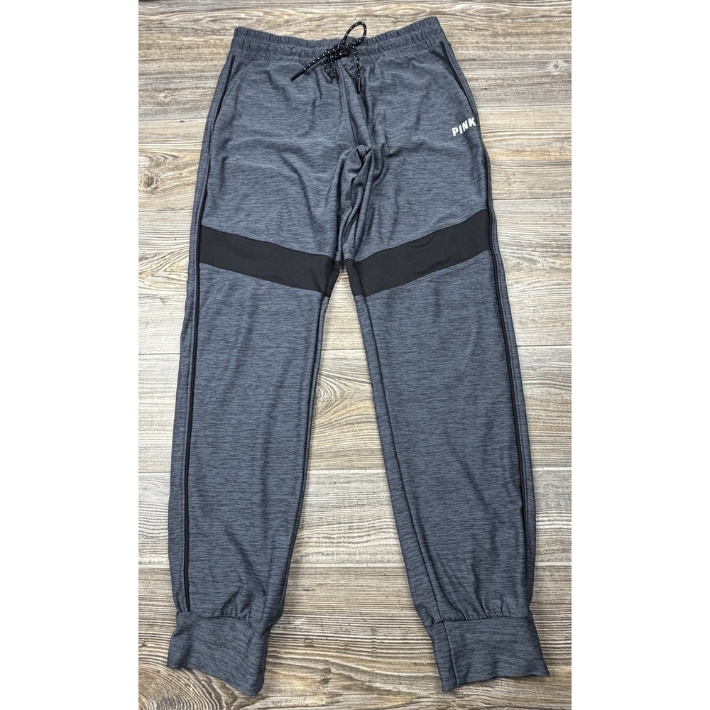 PINK Victoria Secret Pants Womens M (28x28) Heather Grey Ultimate Jogger Pull On